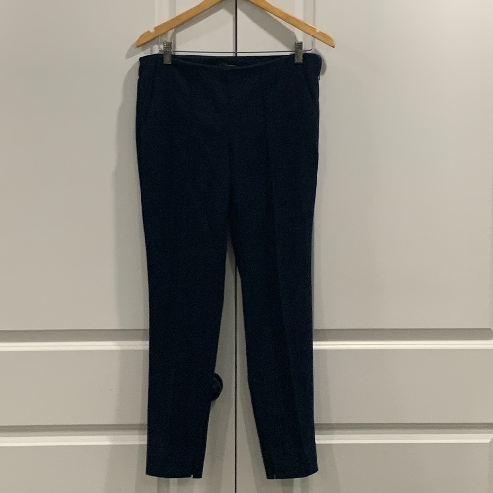 cigarette pants with cute slits at the ankle